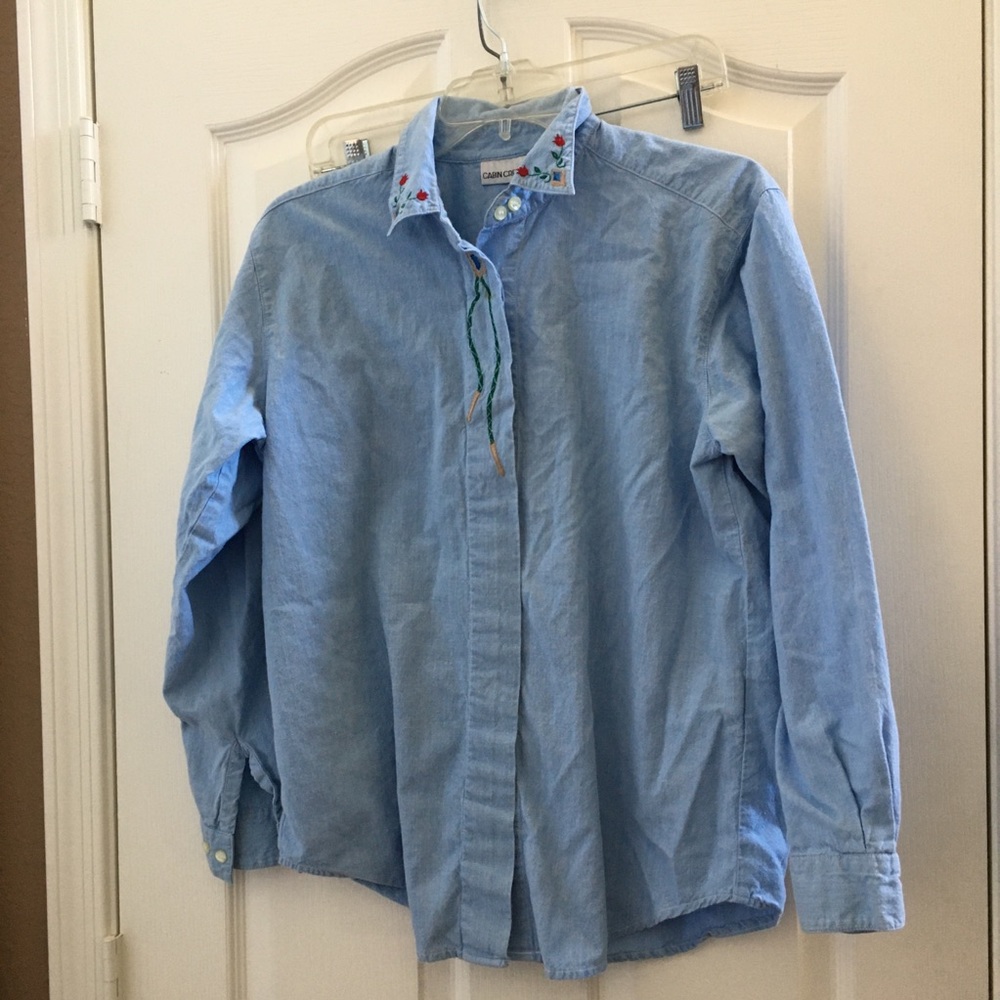 FINAL MARKDOWN cabin creek blouse medium